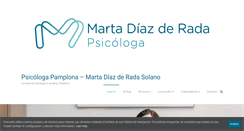 Desktop Screenshot of martadiazderada.es