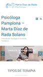 Mobile Screenshot of martadiazderada.es